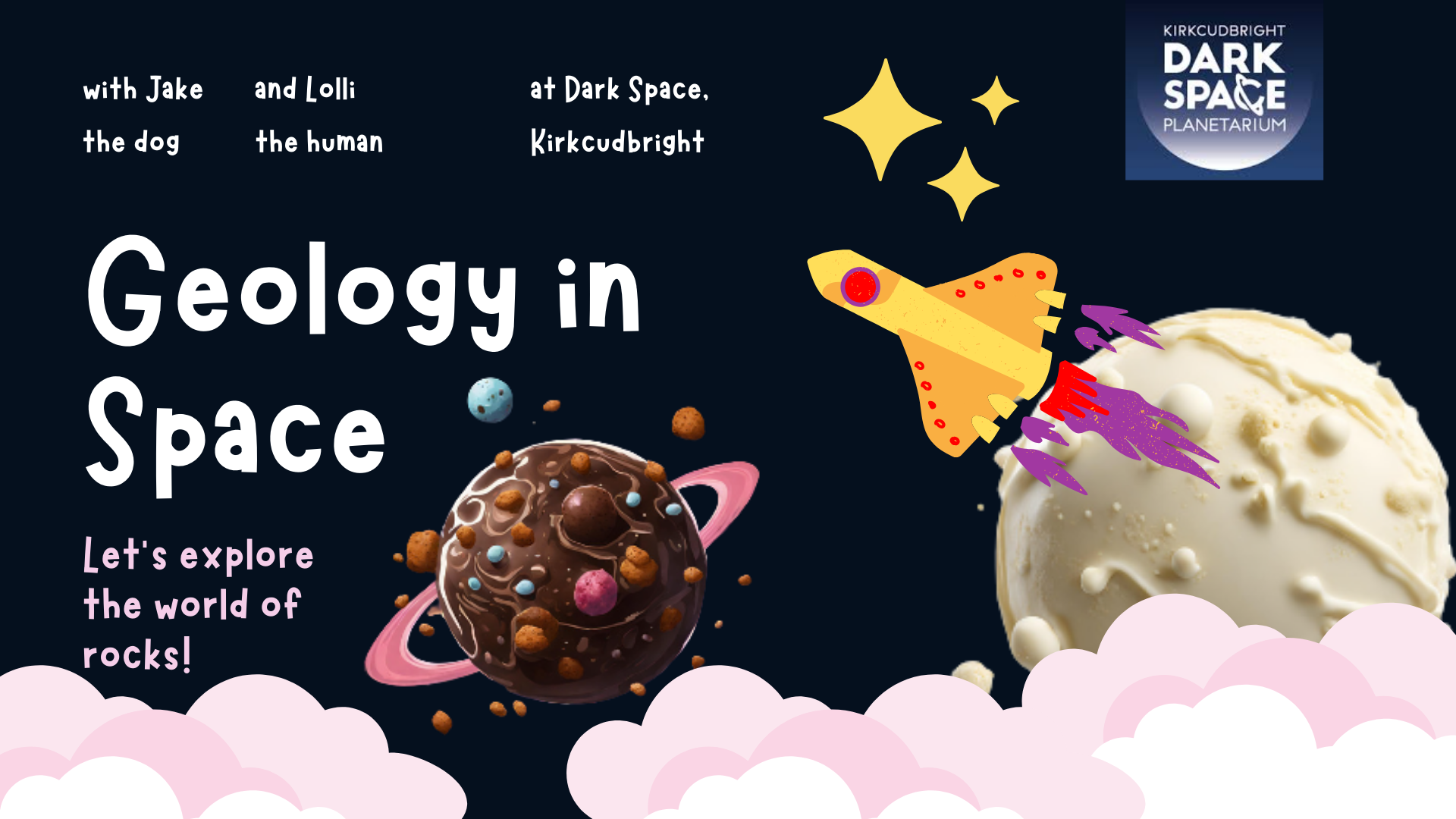 Spaaace Geology In Spaaace! – Kirkcudbright Dark Space Planetarium