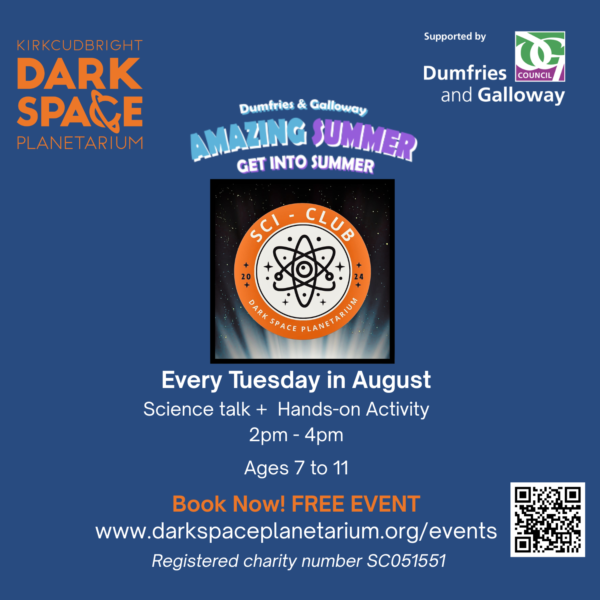 SciClub Taster Session & Planetarium Live Show
