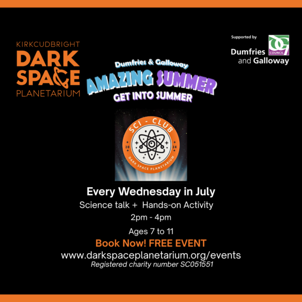 SciClub Taster Session & Planetarium Live Show